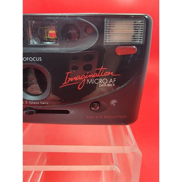 Yashica Imagination Micro AF 35mm Point & Shoot 35mm Film Camera f4.5 lens - Picture 5 of 5